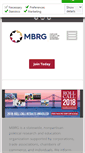 Mobile Screenshot of mbrg.org